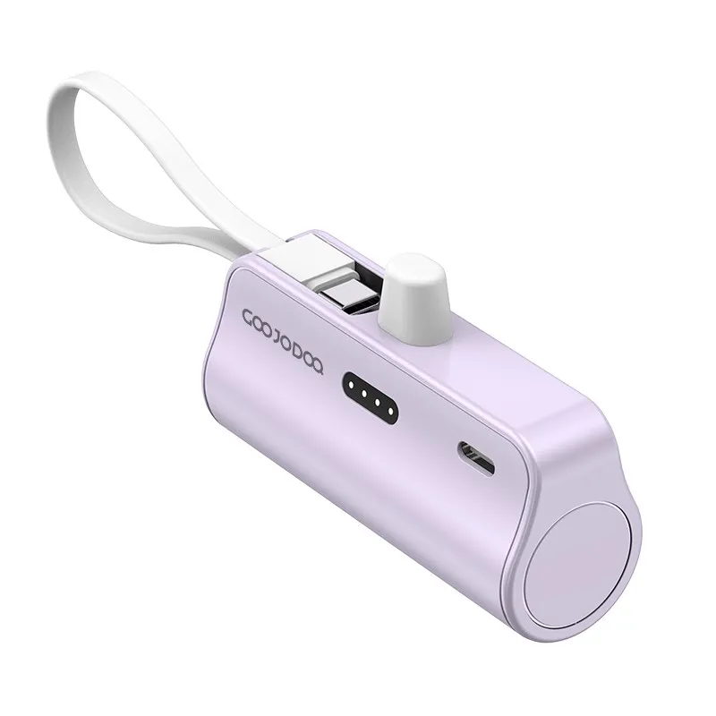 GOOJODOQ Resmi AD4021 5000mAh Power Bank Mini | Ringan dan Mudah Dibawa