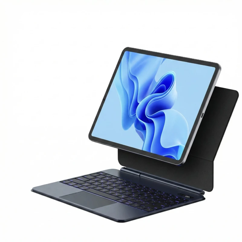GOOJODOQ Magic Keyboard Tipis & Ringan A1935｜Cocok untuk iPad Air 4/5/6 & iPad Pro 11 Inci 2025